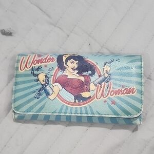 Wonder Woman Blue Wallet